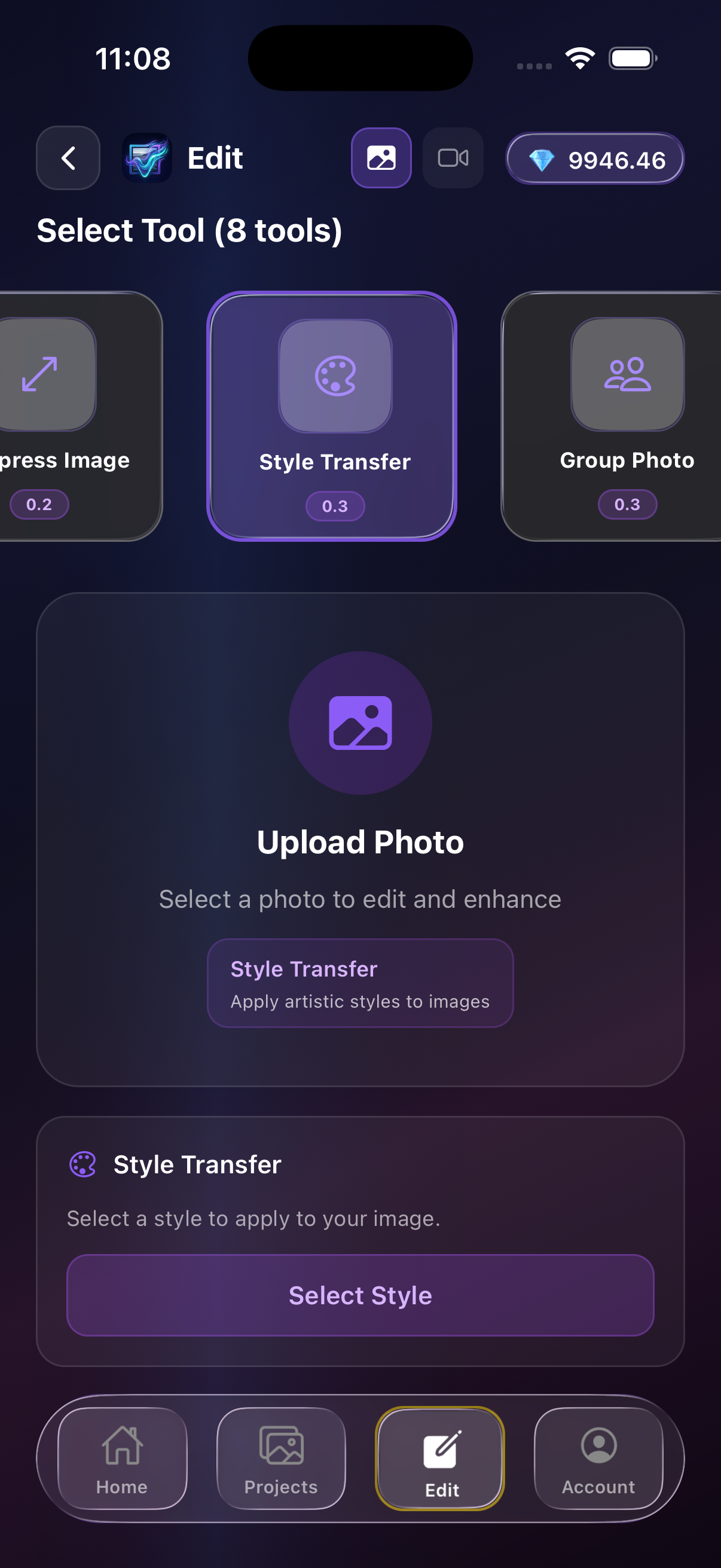 Galleria Vivify e area immagine-video